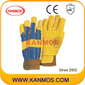Yellow Pig Split Leather Industrial Safety Winter Work Gloves (21302)